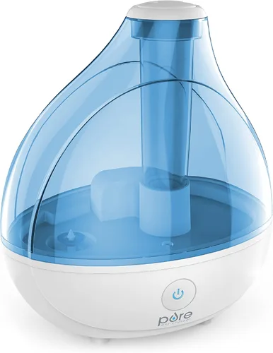 Pure Enrichment MistAire Humidificador ultrasónico premium con tanque de agua de 1.5L, funcionamiento silencioso, apagado automático y función de
