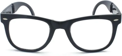 Miniatura 12 de Gafas de lectura plegables de plástico retro unisex con bolsa