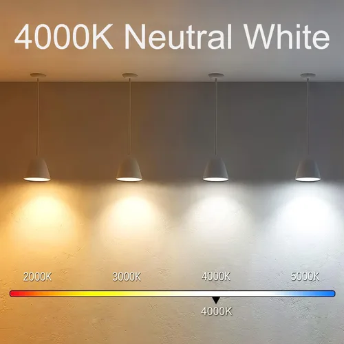 Miniatura 3 de Bombillas LED tubulares T10 de 5 pulgadas, bombillas Edison vintage E26 de 4000 K, regulables, 4 W igual a 40 vatios, 400 lúmenes, bombillas