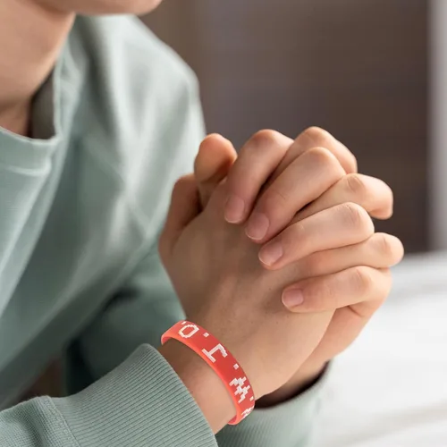 Miniatura 40 de Long tiantian WWJD - Pulsera con texto en inglés «What Would Jesus Do», pulseras WWJD para mujeres, pulseras W.W.J.D para hombres, joyería