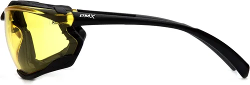 Miniatura 3 de Pyramex Proximity Safety Glasses Eye Protection, Amber H2X Anti-Fog Lente antivaho Amber H2x/Marco Negro