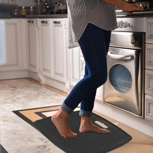 Miniatura 8 de Tapete Antifatiga para Piso de Cocina, Tapete Cómodo para Estar de Pie, Tapete Portátil para Escritorio de Pie de Oficina, Alfombra de Cocina