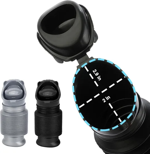 Miniatura 6 de Orinario portátil para hombres y mujeres, botella de urinario de emergencia a prueba de derrames, urinarios plegables a prueba de fugas, botella