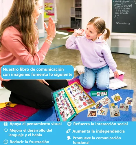 Miniatura 4 de Libro de comunicación visual, 162 tarjetas fotográficas ASD: vocabulario de lenguaje autista, terapia de articulación del habla, aprendizaje de TDAH