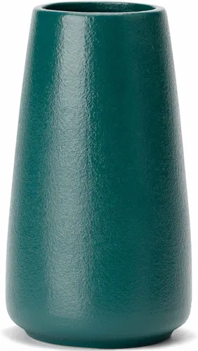 Miniatura 33 de Jarrón de cerámica beige – Florero neutro de 8 pulgadas para decoración del hogar, jarrón bohemio blanco roto, jarrones crema para flores, jarrones
