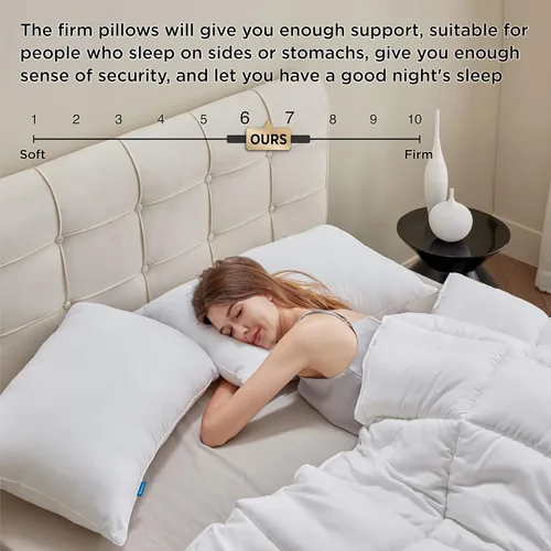 Miniatura 6 de Bedsure 2 almohadas + 1 edredón