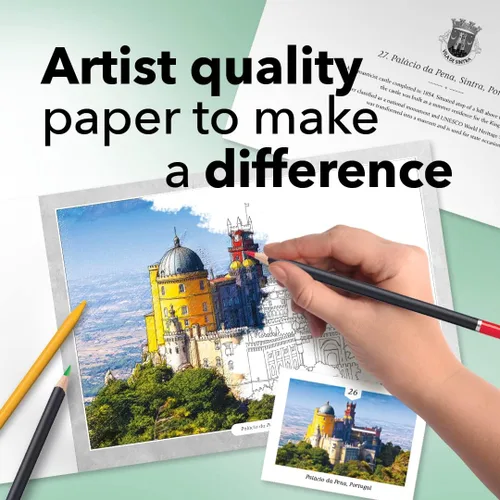 Miniatura 2 de Libro para colorear de castillos de Castle Arts 36 castillos impresionantes seleccionados por artistas internos para enfocar la mente con guía