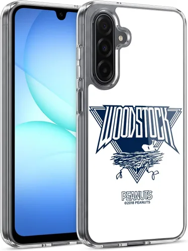 Miniatura 49 de Head Case Designs Funda de gel con licencia oficial de Peanuts Woodstock Insignia Rock Tees [protección de grado militar] compatible con Samsung