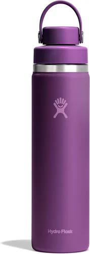 Miniatura 39 de Hydro Flask Botella de agua – Acero inoxidable aislado – Tapa de boca ancha para chug, antiderrames, a prueba de fugas en rocío de 40 onzas Dew