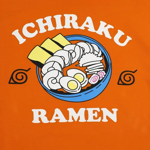 Miniatura 2 de Bioworld Naruto Shippuden Ichiraku Ramen - Sudadera con capucha para mujer y jóvenes, color naranja, Naranja
