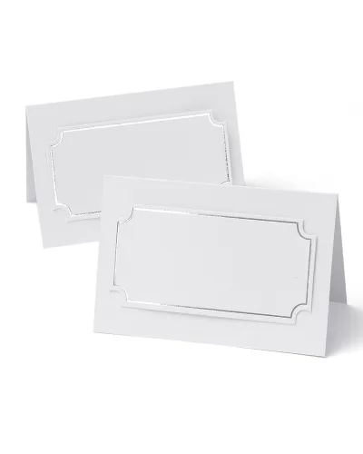 Miniatura 4 de Gartner Studios Tarjetas de lugar imprimibles Kraft, 3.75" x 1.5", 48