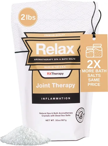 Miniatura 10 de Relax Spa & Bath, Epsom & Sales del Mar Muerto, sales de baño de aromaterapia para bañera de hidromasaje, baño o spa, infundidas con magnesio, 32