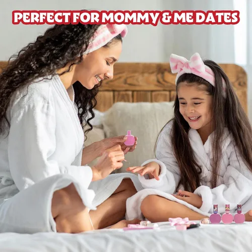 Miniatura 7 de Townley Girl Disney Minnie Mouse - Juego de 18 esmaltes de uñas despegables para niñas, colores brillantes y opacos, perfecto para cumpleaños de 3