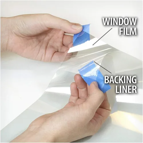 Miniatura 4 de BDF AG7M - Película de protección de grafiti para ventana, 7 mil, transparente, 12 pulgadas x 14 pies