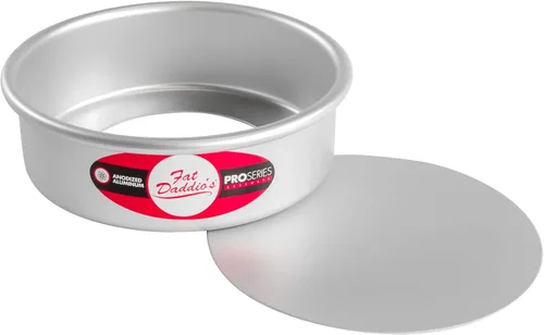 Miniatura 15 de Molde para tarta redondo de aluminio anodizado Fat Daddio con base extraíble