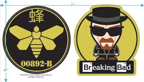 Miniatura 3 de Popfunk Breaking Bad Beaker - Camiseta y pegatinas