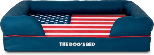 Miniatura 46 de The Dog's Bed - Cama ortopédica de espuma viscoelástica para perros medianos, colchón de soporte de alta densidad, entrada frontal baja, funda negro