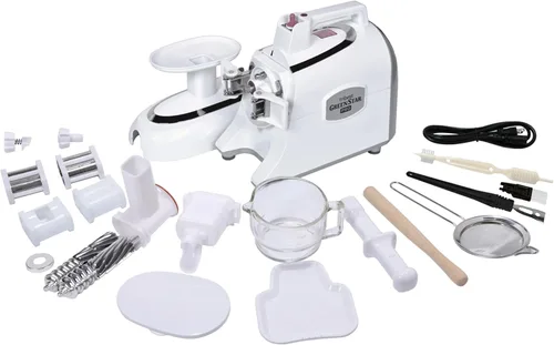 Miniatura 8 de Tribest Greenstar GS-P501-B Pro Jumbo - Exprimidor de masticación lenta, exprimidor de prensa fría de doble engranaje y extractor de jugo
