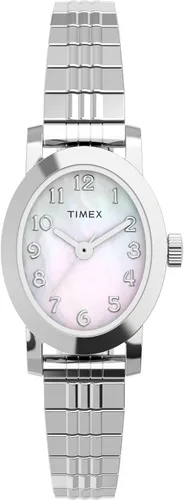 Miniatura 8 de Timex Cavatina - Reloj para mujer, esfera de nácar con caja dorada