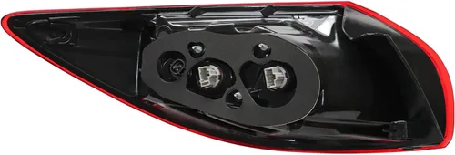 Miniatura 7 de Para 2013 2014 2015 2016 Mazda CX-5 derecha lado del pasajero halógeno luz trasera roja carcasa roja y lente humo