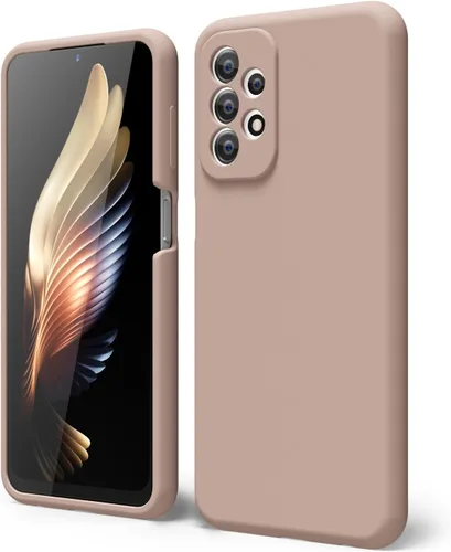 Miniatura 285 de oakxco Funda para teléfono Samsung Galaxy A12 con agarre de silicona líquida, linda delgada fina suave cubierta de gel de goma TPU lisa para mujeres