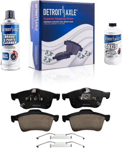 Miniatura 15 de Detroit Axle - Pastillas de freno traseras para Kia Sportage 2017-2022, Hyundai Tucson 2016-2021, pastillas de freno de cerámica 2018 2019 2020