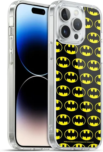 Miniatura 410 de Head Case Designs Funda de gel con licencia oficial de Batman DC Comics Bat Signal Logos [protección de grado militar] compatible con Apple iPhone 7