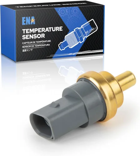 ENA Sensor de temperatura del refrigerante del motor compatible con Audi Ford Porsche Seat VW Volkswagen Q5 Q7 Q3 A4 Cayenne Golf City Jetta 1.6L