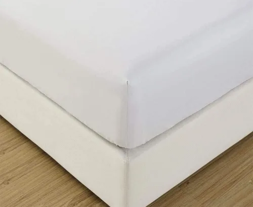 Miniatura 12 de Luxuriouse Collection - Sábana bajera ajustable totalmente elástica, 100% algodón egipcio, ajuste extra largo de hasta 15 pulgadas de profundidad