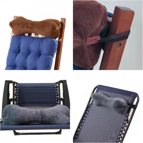 Miniatura 7 de Almohada reclinable, almohada para la cabeza para sofá, almohada de cuello reclinable, almohada de cuello para sofá de hueso para aliviar el dolor