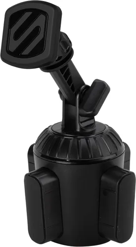 Miniatura 3 de Scosche Soporte de Teléfono para Portavasos de Automóvil, Soporte Magnético para Teléfono Celular con Cuello Ajustable y Rotación de 360°, Soporte