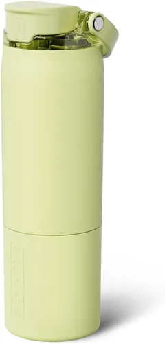 Miniatura 61 de BrüMate Rise - Botella de agua de 18 onzas con popote de silicona cubierto Botella de agua para niños aislada 100% a prueba de fugas Base apta