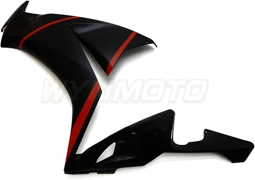 Miniatura 4 de Kit de carenado para Honda CBR1000RR 2012 2016 CBR 1000 RR 13 2014 2015 CBR 1000RR ABS inyección de plástico Carrocería negro mate con líneas rojas