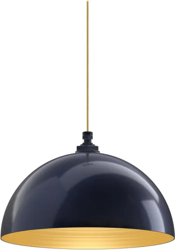 Miniatura 47 de Steel Lighting Co. Brentwood - Lámpara colgante Montada en el techo Cúpula redonda de 14 pulgadas Estilo moderno contemporáneo de granja
