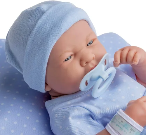 Miniatura 2 de La Newborn de JC Toys, Real Boy in Blue, Rosado