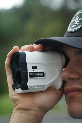 Miniatura 8 de Gogogo Sport Vpro GS24 - Telémetro láser para golf y caza, con aumento de 7X, rango de medición de distancia de 1200 yardas, función de vibración