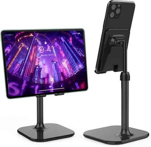 Doboli Soporte para Teléfono Celular, Soporte para Teléfono de Escritorio, Soporte para Teléfono Compatible con iPhone y Todos los Teléfonos Móviles