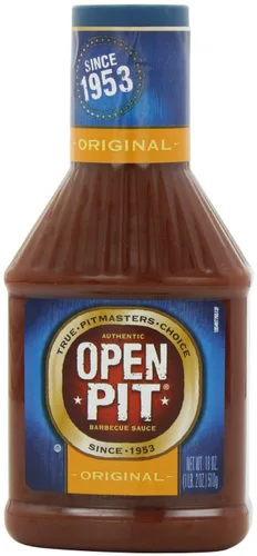 Open Pit Salsa Barbacoa Original 18 Oz - Paquete de 4