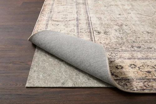 Miniatura 7 de Loloi Loloi-Grip Alfombra Protectora, FPAD2 Gris, 2'-0" x 12'-0",.13" de espesor, gris, 1/8 pulgada, reversible, suave, almohadilla, bajo perfil