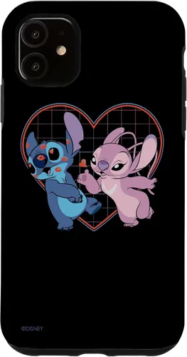 Miniatura 8 de Disney Lilo and Stitch Angel Heart Kisses - Carcasa para iPhone 17