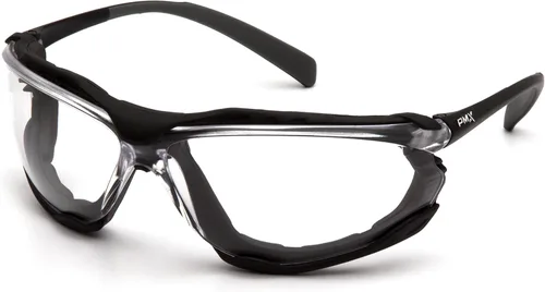 Miniatura 12 de Pyramex Proximity Safety Glasses Eye Protection, Amber H2X Anti-Fog Lente antivaho Amber H2x/Marco Negro