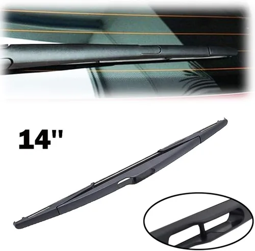 Miniatura 5 de Juego de limpiaparabrisas delantero y trasero compatible con Peugeot 206 Hatchback 2001-2006 parabrisas ventana 26 16 pulgadas 14 pulgadas