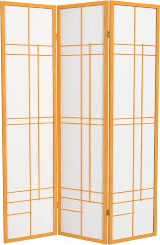 Miniatura 16 de Red Lantern Pantalla Eudes Shoji de 6 pies de altura - Palisandro - 5 paneles Rosewood