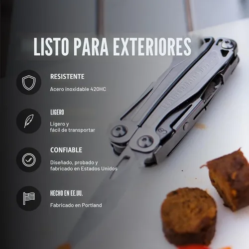 Miniatura 4 de Multiherramienta Leatherman Wingman, acero inoxidable
