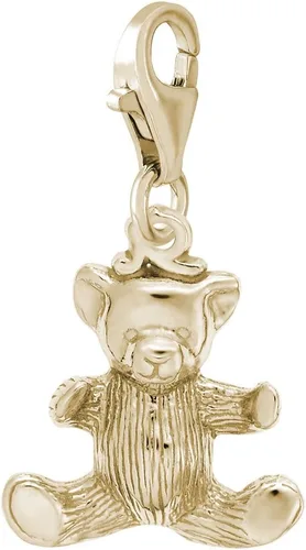 Miniatura 2 de Dije de oso de peluche con cierre de langosta, dijes para pulseras y collares