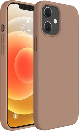 Miniatura 327 de Miracase Funda diseñada para iPhone 13, con protector de pantalla de vidrio templado, forro de microfibra suave antiarañazos, funda de goma