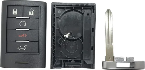 Miniatura 5 de Funda de repuesto para llavero de 5 botones para Cadillac STS CTS 2008-2013 sin llave inteligente con control remoto