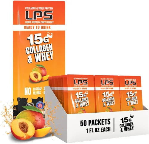 Miniatura 9 de Nutritional Designs LPS Suplemento líquido de colágeno y proteína de suero - Bebida sin OMG, sin azúcar, promueve la piel y el cabello saludables