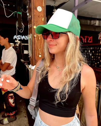 Miniatura 121 de Funky Junque Gorra de béisbol de béisbol en blanco para hombre y mujer