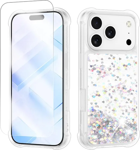 Miniatura 60 de Funda con purpurina para Samsung Z Flip 3, a prueba de golpes, funda de TPU transparente con purpurina líquida para Samsung Z Flip 3 para mujer